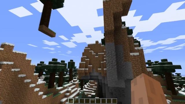 Зимний биом!!! Лучший сид для выживания #14 в Minecraft смотреть онлайн