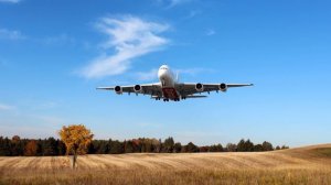 Картинка авиация. Аэробус, a380, самолет пассажирский, авиалайнер, авиакомпания Эмираты