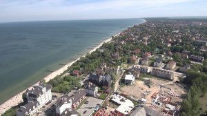 Пляж Зеленоградска со стороны ул Гагарина