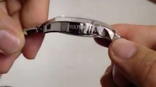 Emporio Armani Stainless Steel Chronograph Watch AR0673 смотреть онлайн