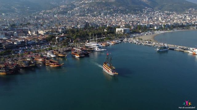 Alanya, Antalya Province, Turkey -  Drone 4K