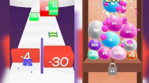 Merge Number run master vs jelly 2048: puzzle Merge All levels - Max levels, ios ( Free gameplay )