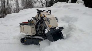 LEGO Technic 42100 Liebherr R 9800 Excavator SNOW TEST/ Лего Техник 42100 Либхер Р 9800 Экскаватор