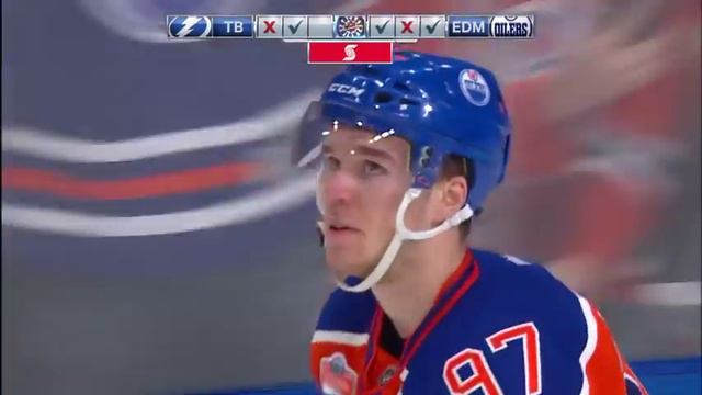 МакДэвид реализует свой первый буллит в НХЛ / McDavid buries first career shootout goal смотреть онлайн