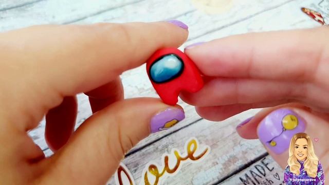 AMONG US - моя хендмейд коллекция изделий поделки амонг ас смотреть онлайн