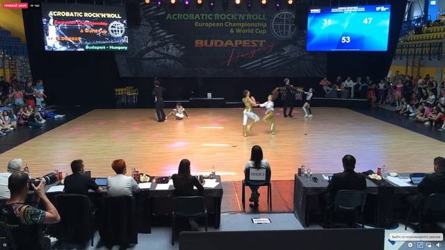 World Cup Juniors-First round KRYKLYVA Amaliya -  POTAMAN Dmytro