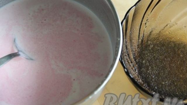 Сливочный десерт с желатином