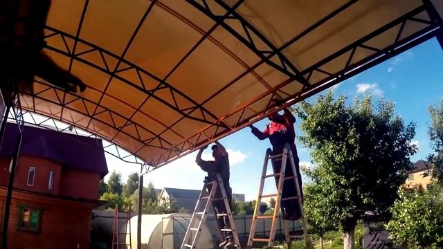 Автомобильный навес Ковкаград смотреть онлайн