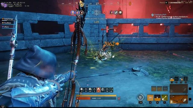 Arena Bow/Spear 1v2 | Updated Build | - New World PvP