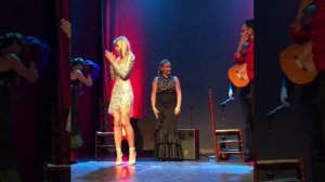 Екатерина Кузнецова исполняет фламенко