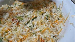 КАПУСТНЫЙ САЛАТ НА ЗИМУ ОЧЕНЬ ВКУСНЫЙ!