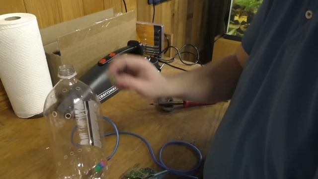 DIY K1 2 Liter Bottle Kaldness Media - Filter Fluidized Bed Filter - Aquarium Filter home made. смотреть онлайн