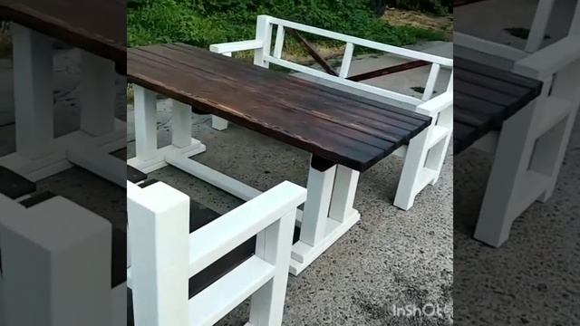 Набор, комплект деревянной садовой мебели своими руками смотреть онлайн