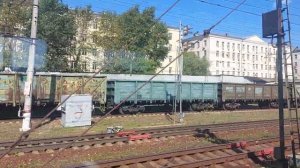 Электричка Домодедово - Москва ( Павелецкий вокзал). Ч.-2. от Чертаново до Тульской ( ЗИЛ).