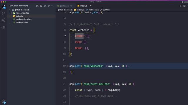 Learn Webhooks in Node Js  in Hindi??