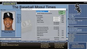 DH#1 Baseball Mogul 21 Chicago White Sox at Los Angeles Angels of Anaheim