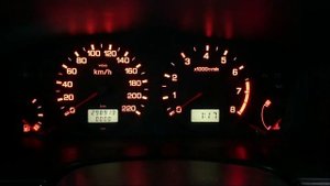 RGB подсветка панели приборов NISSAN Primera P11