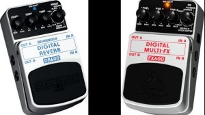 Подводные камни педалей Behringer