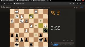 играем на lichess.org в puzzle storm 2 часть