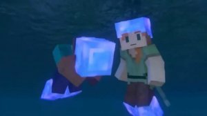 Алекс и Стив начало (Minecraft анимация про храм )