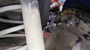 KIA RIO JB. Замена заднего тормозного цилиндра  Удаление кромки  в тормозном диске.