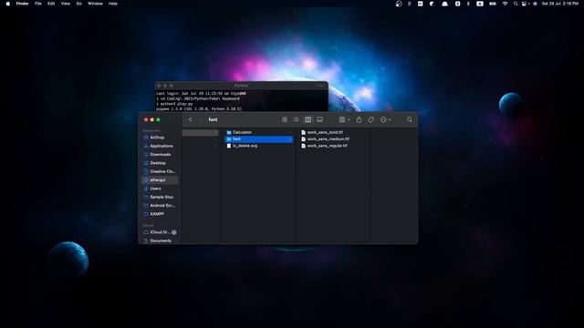 ASMR Programming Android - Coding Calculator App UI In Android Studio - No Talking