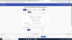 Form Timer for Google Forms