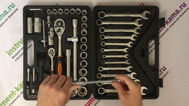 Набор инструментов Кузьмич 59 предметов смотреть онлайн