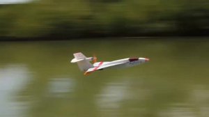 гидросамолет из потолочки Polaris - первый взлет