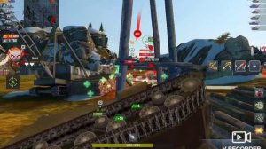 Су-122-54 в роли босса в режиме Биг Босс Tanks Blitz.