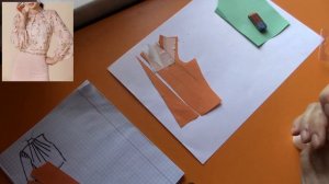 Нежнейшая блузка.  Моделируем вместе.