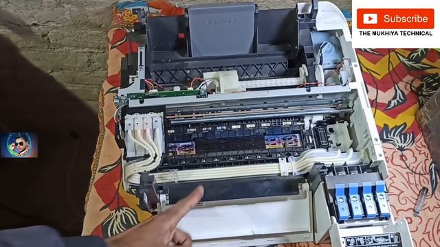 How to remove paper stuck in epson printer L3115,L3100,L3101,L3110,L3116,L3150,L3156||paper phsna | смотреть онлайн