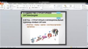 ЕГЭ по биологии. Занятие 43. Уровни организации живой материи.