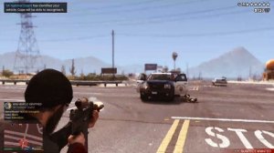 Imagine If GTA 6 Police Were Like This. GTA 5 Six Star Escape