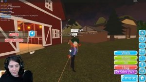 ROBLOX FARM WORLD Funny and Weird Moments with New Animals, Grandma and Baby!