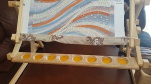 Станок для вышивания бисером.