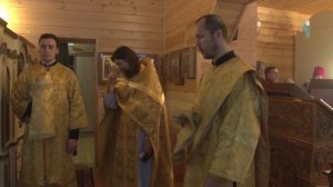 Богослужение в Новоордынской Поречской Богородице-Рождественской пустыни