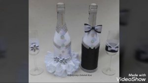 Top 35 Wedding Bottles Decorations - Craft Ideas