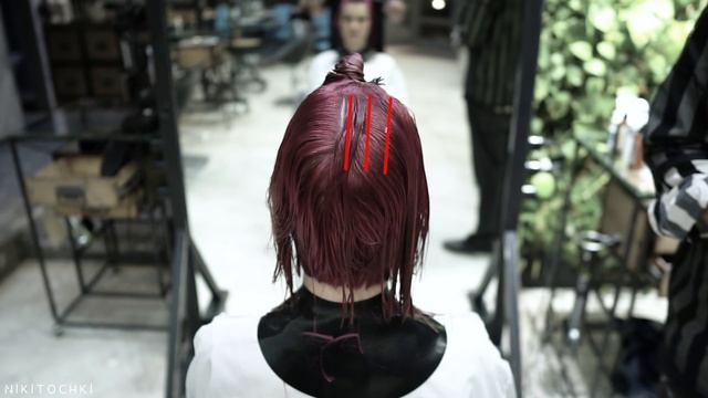 TEXTURED BOB with layers, LAYERED BOB haircut - NIKITOCHKIN