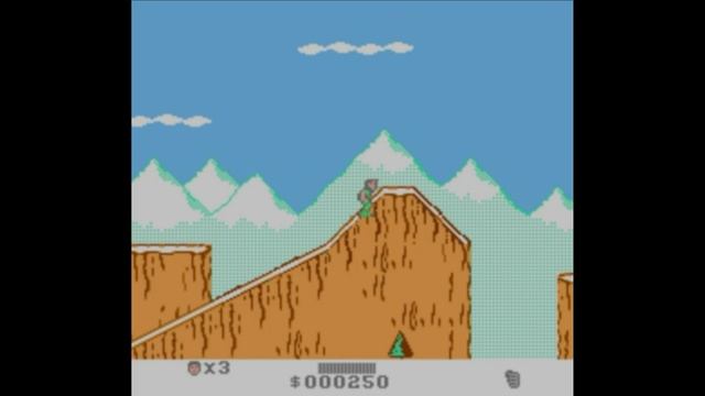 Dendy (Famicom,Nintendo,Nes) 8-bit Cliffhanger Level 1 Прохождение