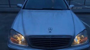 Мерседес w220 простой тюнинг фар для всех гибкие LED