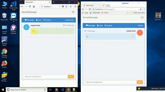 LARAVEL REALTIME CHAT WITH AJAX || LARAVEL || AJAX || PROGRAMMER SAYED смотреть онлайн