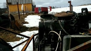 Коракат на ободрышах Т-150 и дв.ОКА.