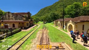 С К О Р О - Serra Verde Express, Brazil - train driver s view in 4K !!!