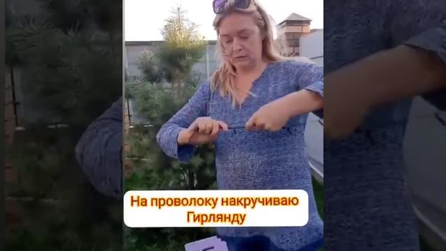 Мерцающий фонтан из лейки .mp4