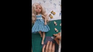 Мастер - класс "Босоножки для куклы", ведёт - Ольга Бабаева.mp4