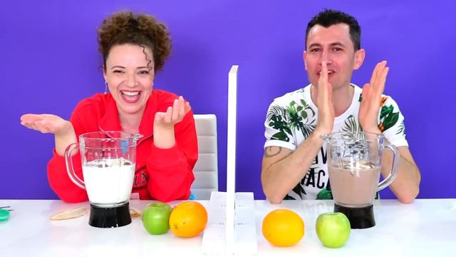 🤪 ТЕЛЕПАТИЯ Молочный Коктейль ЧЕЛЛЕНДЖ | Самый ШОКОЛАДНЫЙ СМУЗИ в Мире Очень Вкусно  РОДИТЕЛИ РУЛЯТ