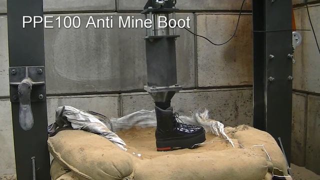 Energetics Technologys PPE100 Anti Mine Boot v Standard Army Boot смотреть онлайн