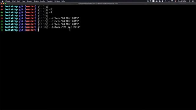 # 10 Commit Limiting Logs (git log) смотреть онлайн