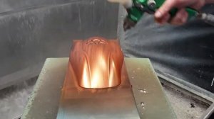 Патинирование эффекта металла на пластике True Factory